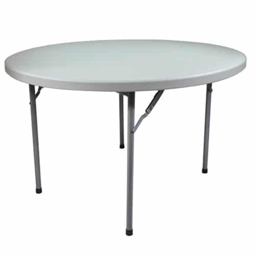Round Table 5 Foot Al Copper, 5 Foot Round Table