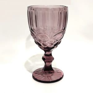 purple vintage goblet for rent in red deer